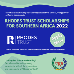 Rhodes Trust Scholarships