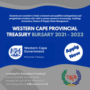 Western Cape Provincial Treasury Bursary