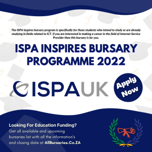 ISPA Inspires Bursary Programme 2022