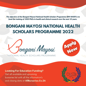 Bongani Mayosi National Health Scholars Programme 2022