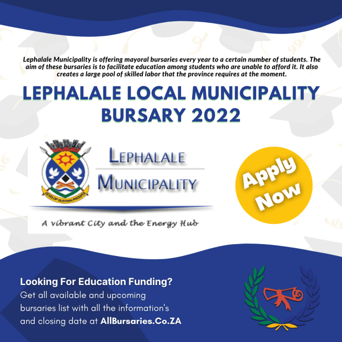 Lephalale Local Municipality Bursary 2022