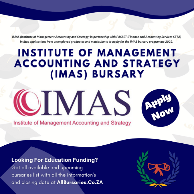 Institute of Management Accounting and Strategy (IMAS) Bursary