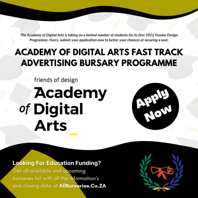 Academy of Digital Arts Fast Track Advertising Bursary Programme