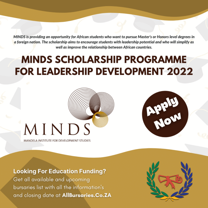 MINDS Scholarship Programme for Leadership Development 2022
