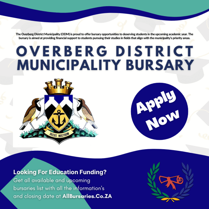 Overberg District Municipality Bursary