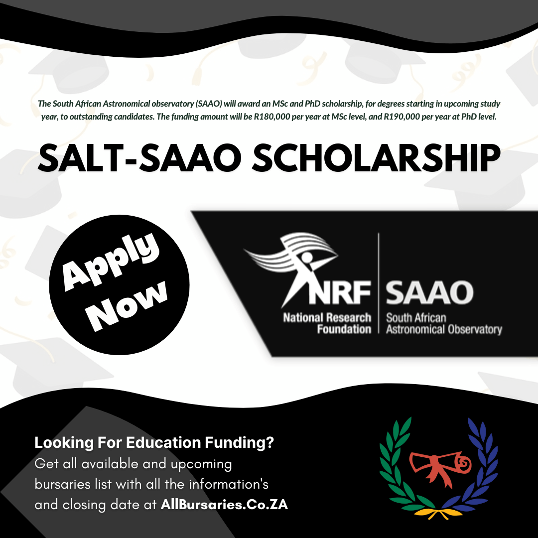 SALT-SAAO Scholarship